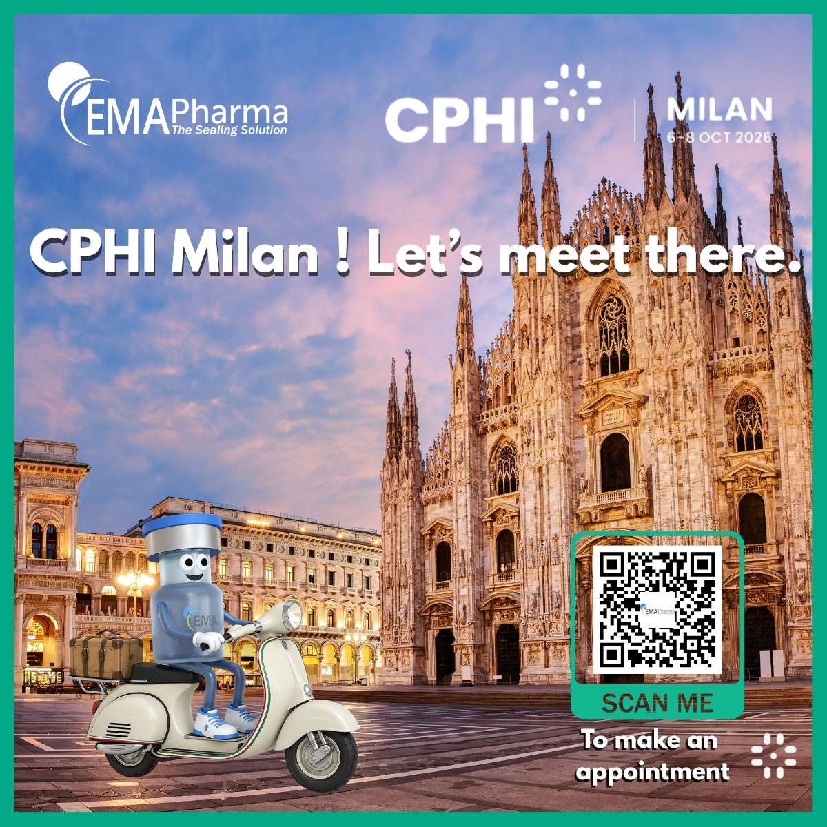 EMA Pharmaceuticals in milan 