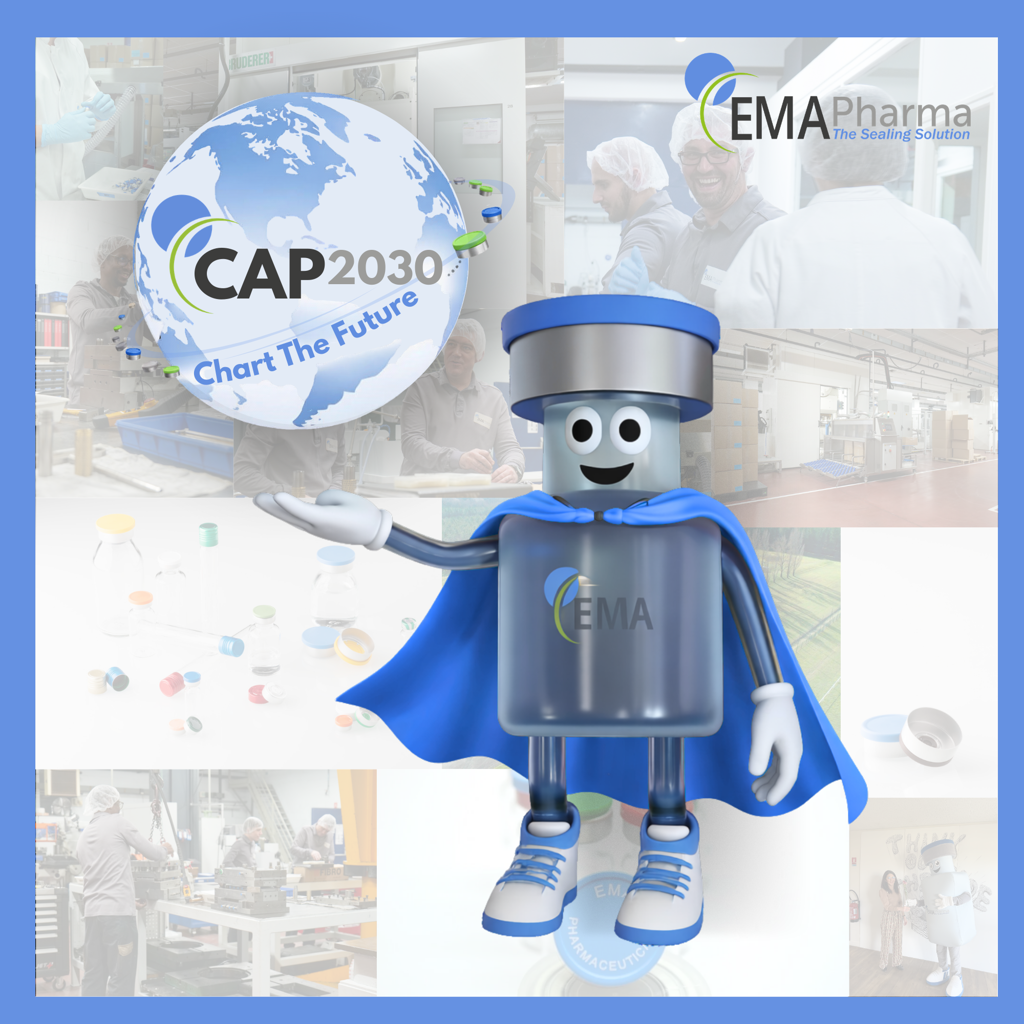 Super cap , CAP 2030 logo 